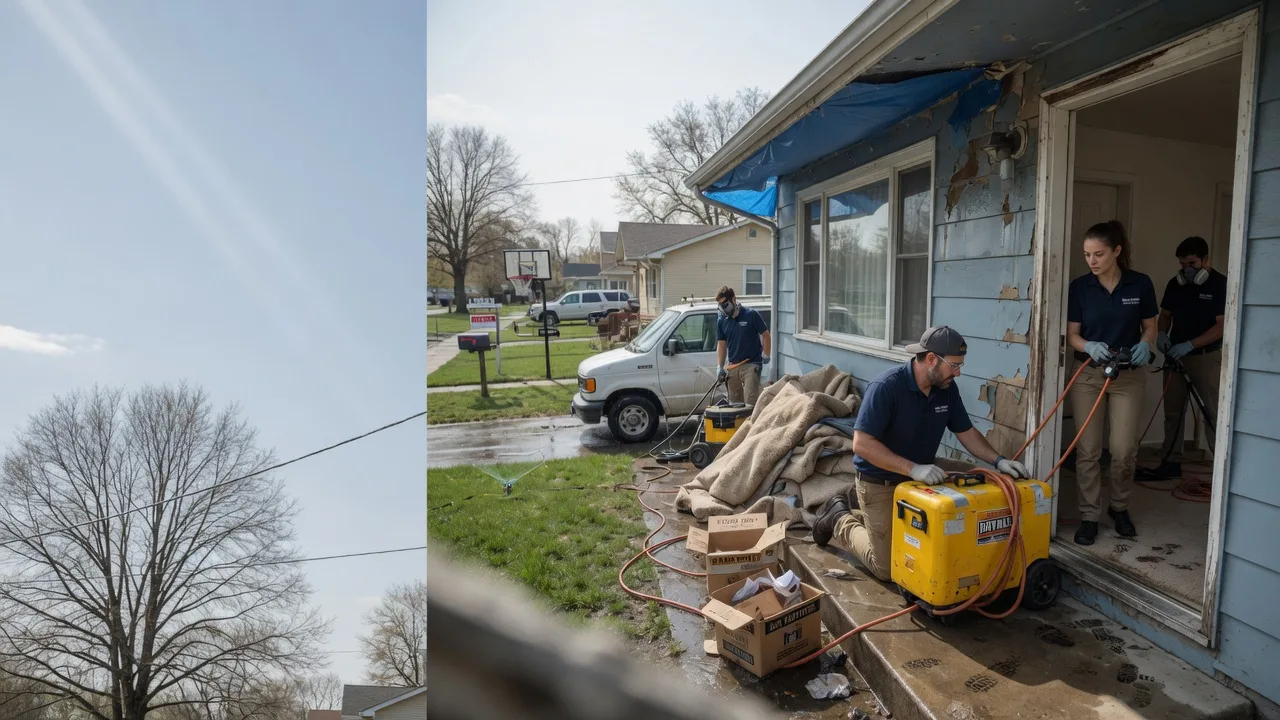 Basement Flood Cleanup in La Salle, CO near me